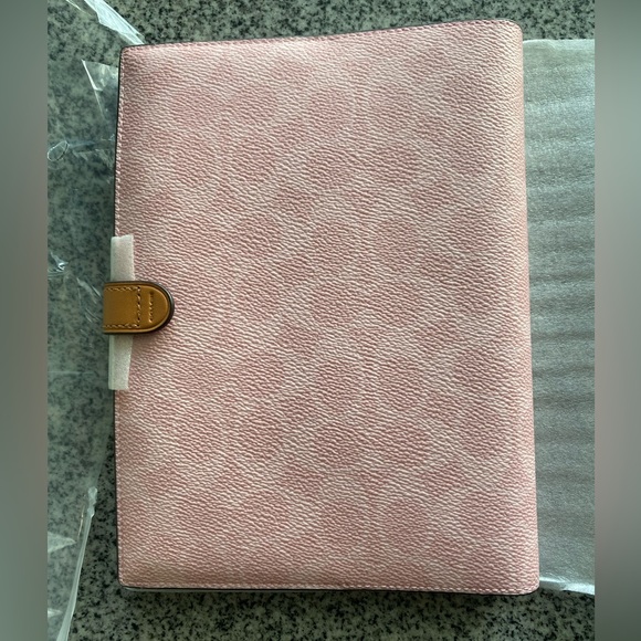 Coach Powder Pink Notebook - Picture 3 of 10